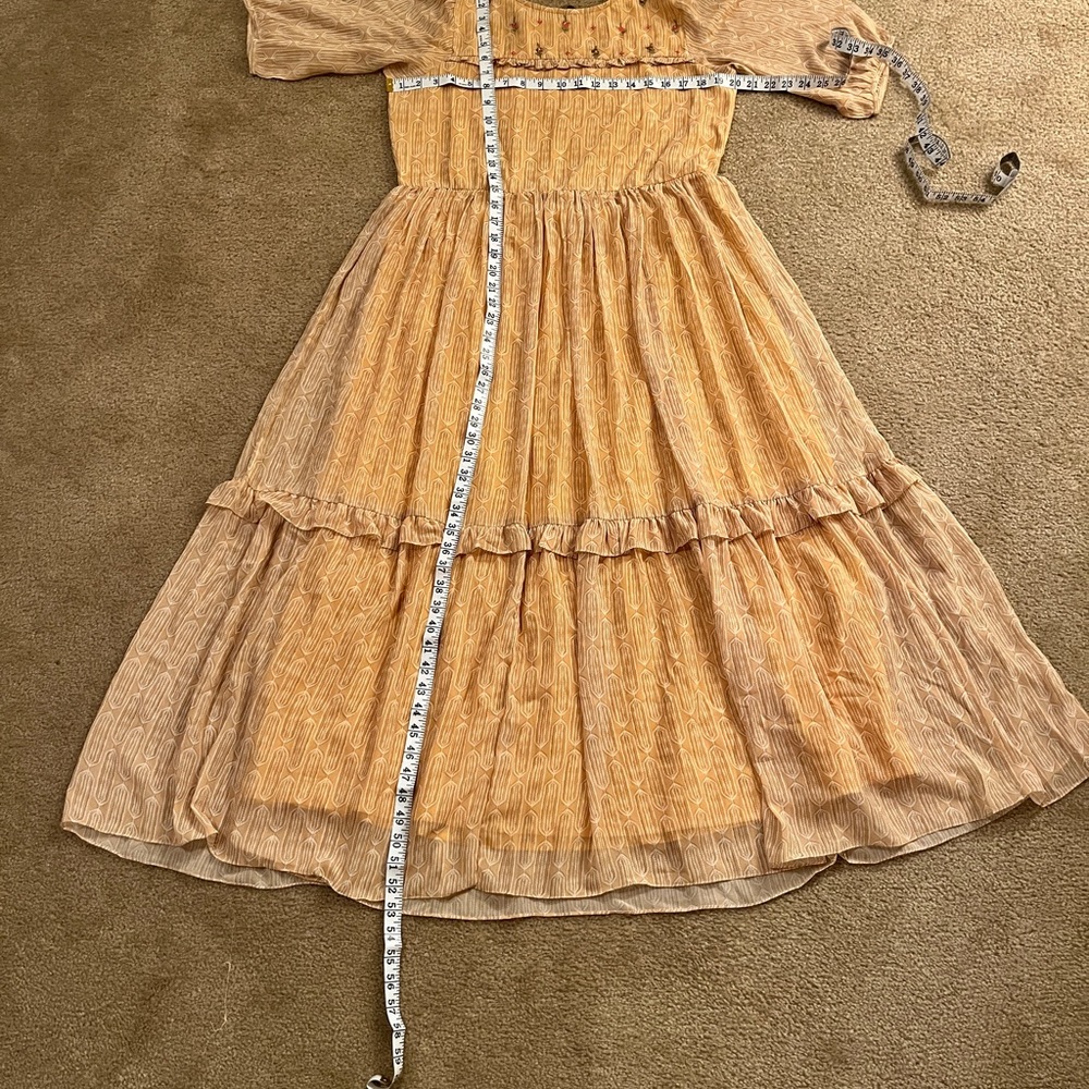 Light Yellow Long Dress - image 3